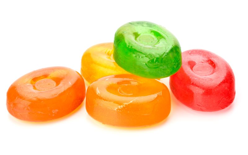 assorted hard candies that can chip teeth